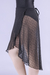 Saia Longue Wrap (Polka Dots Black Shine)