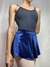 Saia Velvet Courte (Aspicia - Azul) - online store