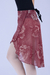 Saia Longue Wrap (Floral Wine) - loja online