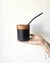 Mate de Madera con Aluminio Negro - Moreliastore