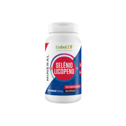 Selênio + Licopeno - Linho Lev (500mg) 60 Cáps
