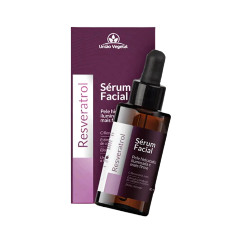Sérum Facial Resveratrol - União Vegetal (30ml)