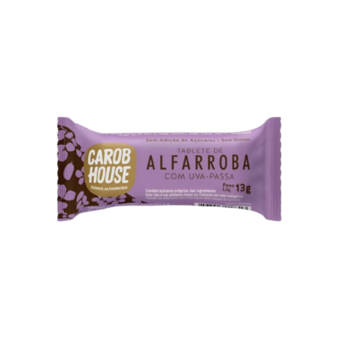 Alfarroba Com Uva Passa - Carob House (13g)
