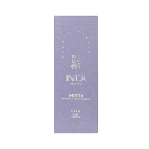 Incenso Terapêutico de Mirra - Inca Aromas (9 Varetas)