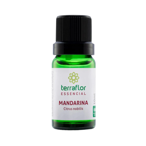 Óleo essencial de Mandarina Vermelha Orgânico - Terra Flor (10ml)