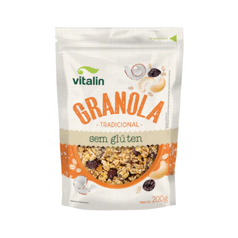 Granola Tradicional Integral - Vitalin (200g)