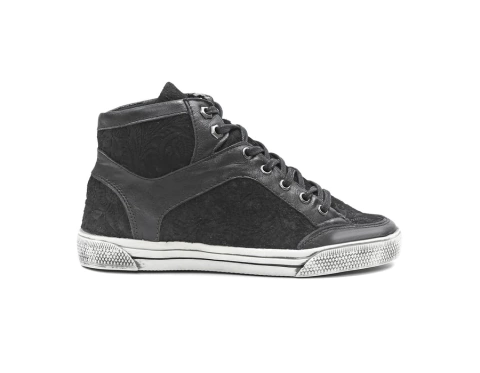 Bota Feminina Bárbara Barros Napa Fly Preto Z9EM