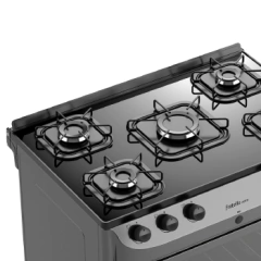 Imagem do Fogao 5b Mueller Fratello Vetro Mesa Vidro - 601230012