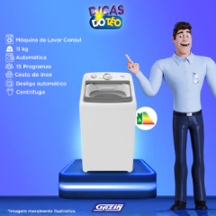 Lav 11 Kg Consul - Cwh11bbana na internet