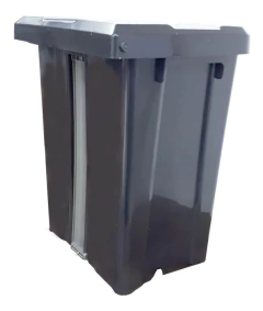 Cesto Quadrado Com Pedal 15 Litros P15 Branca - loja online