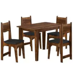 Conj. De Mesa Sonetto Nicoli 1,10x0,68 4 Cad - 1013080184 - PC / 3 na internet