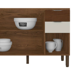 Balcao Kits Parana Vivi Luz 1,20m 3pt 2gvs C/ Tamp - 2625 - PC / 3 - comprar online