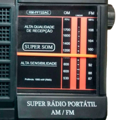 Radio Motobras 2fxs Am/fm - Rmpft21ac/22ac - loja online