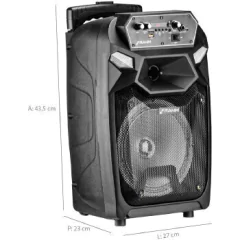 Caixa De Som Frahm 150w Rms Bateria Int. Bluetooth - Cm350