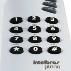 Tel. Intelbras Pleno Sem Chave - 4080055 - BIDU SHOP