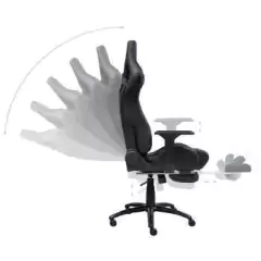 Cadeira Gamer Pcyes Mad Racer V12 Sintet Ate 180kg - Madv12ptcdg na internet