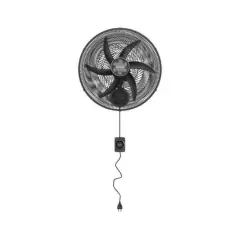 Ventilador de Parede 127V MONTA FÁCIL 50cm Preto VENTISOL