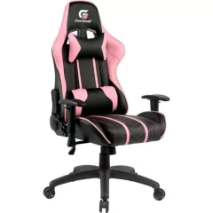 Cadeira Gamer Black Hawk Preta/Rosa FORTREK