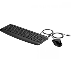 Kit Teclado e Mouse USB PAVILION 200 Preto HP
