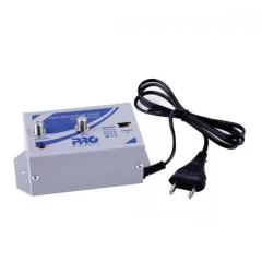 Amplificador de Linha VHF/UHF 30dB Bivolt PROELETRONIC - comprar online