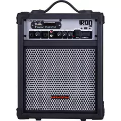 Caixa Multiuso 30W Bluetooth/USB/SD/FM IRON 200 Preta HAYONIK