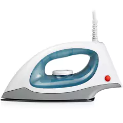 Ferro De Passar A Seco Iron Force 1040w Branco Com Azul Fse100 127v - BIDU SHOP