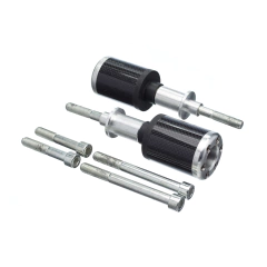 Slider Universal Bering Batente (par) Carbon Aluminio Prata