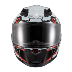 Capacete Texx Hawk - Scream Vermelho 58 - BIDU SHOP