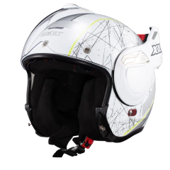 Imagem do Capacete Texx Stratos 180 Scratched Branco E Verde 60