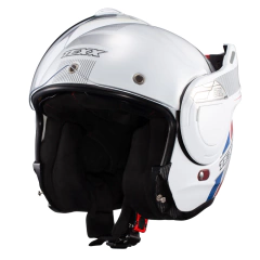 Imagem do Capacete Texx Stratos 180 Journey Branco/ Azul / Vermelho 56
