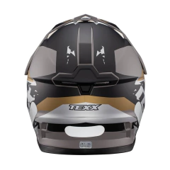 Capacete Texx Carcara - Grow Cinza E Marrom 56 - loja online