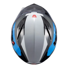 Imagem do Capacete Texx Escamot Gladiator V3 Reisen Azul Verm Branc 60