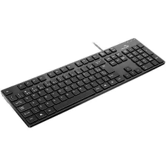 Teclado Usb Chocolate Soft Touch Preto - Tc142 - comprar online