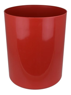 Cesto Lixeira 30x70 Plastica 50 Litros Sem Tampa Vermelho na internet