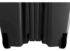 Lixeira 100 Litros Com Roda E Pedal Cor Preto na internet