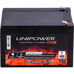 Bateria Estacionária Selada 12V/12A VRLA UP12120 UNIPOWER - comprar online