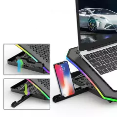Suporte para Notebook com Cooler NBC-600BK Preto C3 TECH - comprar online