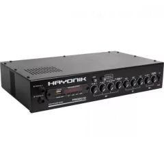 Amplificador PRO2010 200W RMS C/ Gongo HAYONIK - comprar online