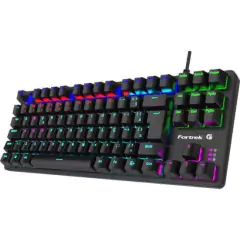 Teclado Gamer Mecânico BLACK HAWK COMPACT FORTREK - comprar online