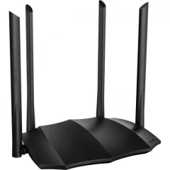 Roteador Wireless Gigabit 1200Mbps Dual Band AC8 Preto TENDA - comprar online