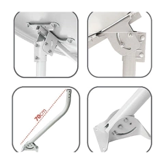 Antena Parabólica Chapa 60 Cm Banda Ku, Não Acompanha O Lnbf - PC / 6 - BIDU SHOP