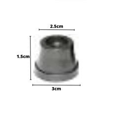 Pézinho Sofa Puff Rack Móveis Em Geral Preto C 100 - BIDU SHOP