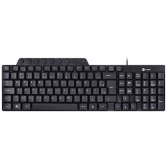 Teclado Multimidia Usb Dynamic 115 Teclas Abnt2 Resistente à água 1.8m Preto - Dt115