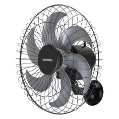 Ventilador Oscilante De Parede 50cm 6 Pás Steel Grade De Aço Bivolt