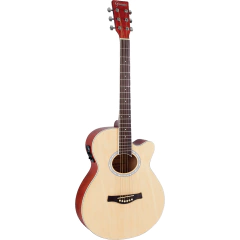 Violao Eletrico Mini Jumbo Gsf-1d Ng (natural) Giannini