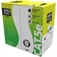 Cabo de Rede AZUL Cx 305m CAT.5e CMX FURUKAWA SOHOPLUS - CX / 305 na internet