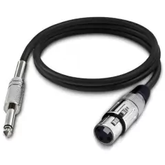 Cabo para Microfone XLR(F) X P10 10m PLAYER Preto HAYONIK - loja online
