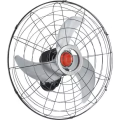 Ventilador de Parede 68cm Bivolt POWER 70 Preto/Prata VENTISOL na internet