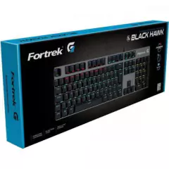 Teclado Gamer Mecânico RBW BLACK HAWK Dark Grey FORTREK na internet