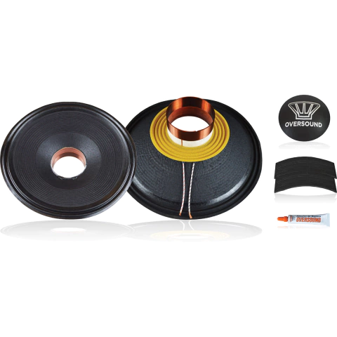 Kit P/ Reparo Sub Woofer 15 De 800wrms 8ohms - 15/800 St / 15/800 Oversound